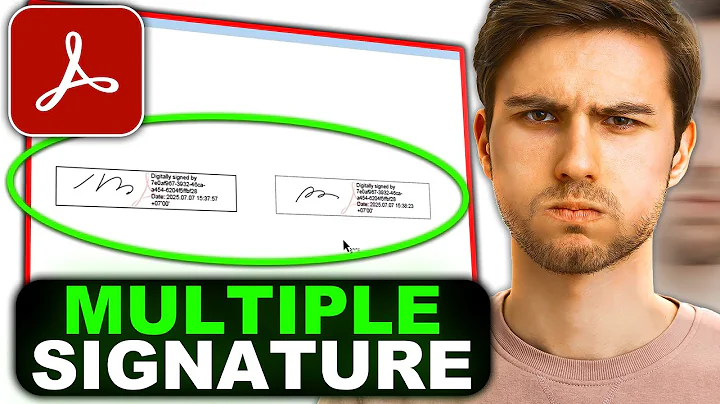 How to Apply Multiple Digital Signatures on the Same PDF Using Adobe Acrobat