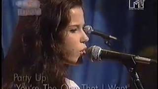 Party Up Youre The One That I Want Romance Mtv 1995 - John Travolta And Olivia Newton Cover