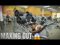 Maxing out in a commercial gym