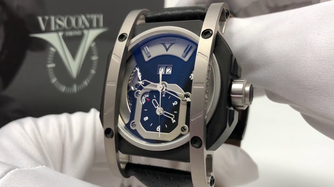 Update Visconti GMT Sport Grand Date Scaffale Titanium W102-01-106-00