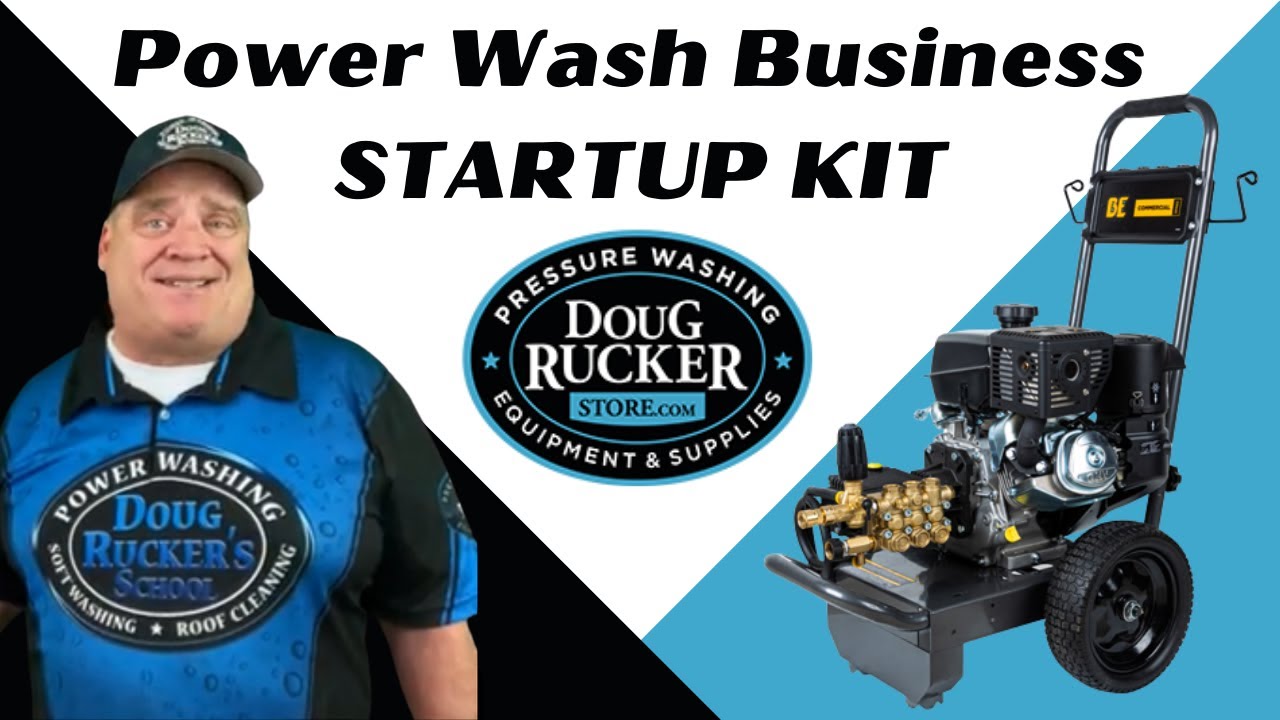 Pressure Washing Startup Kit Equipment Needed YouTube