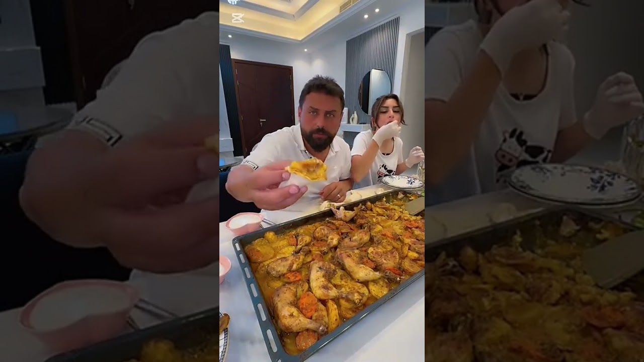 ريتشو وننوش | عملت أطيب صينية بطاطا ع فروج بطريقة جديدة رهييييبة 🔥