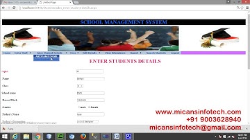 SCHOOL MANAGEMENT SYSTEM- IEEE PROJECTS 2018