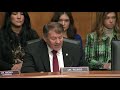 Senator Rounds Gives Opening Statement at Senate Banking Committee Hearing