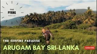 THE SURFING PARADISE OF SRI LANKA | ARUGAM BAY | BACKPACKING ADVENTURE 4K