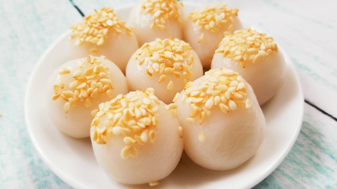 Cách làm BÁNH TRÔI BÁNH CHAY truyền thống bằng BỘT KHÔ bánh MỀM,DẺO ...