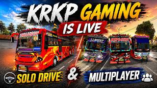 🔴 KRKP GAMING IS LIVE 🚌 | BUSSID Live | Solo Drive &amp; Multiplayer