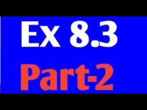 U 8 Ex 8.3 Part 2 Cambridge IGCSE Mathematics Core and Extended ...