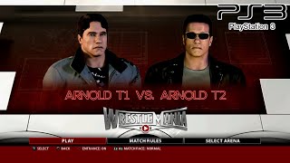 WWE 2K16 PS3 - Arnold T1 VS Arnold T2 - KO Match [2K][mClassic]