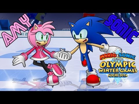 M S 2014 Sochi Winter Olympic Games Sonic Amy Figure Skating Pair
