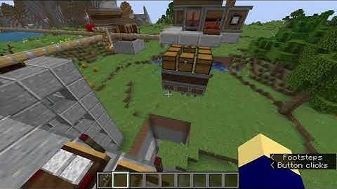 Working Quarry with Create Mod