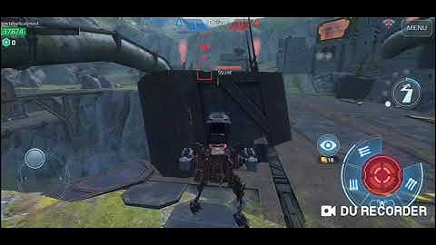 War robots test server new weapon avalanche