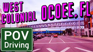 West Colonial Drive | POV Driving to Ocoee FL