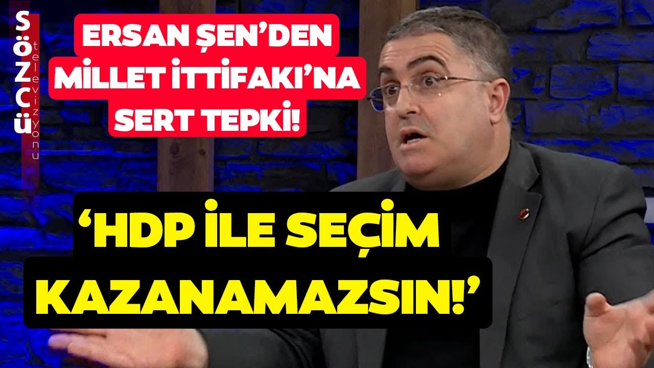 ⁣'Seçimi İkinci Turda Kazanmak İçin...' Ersan Şen Millet İttifakı'nın Yanlışlarını Tek