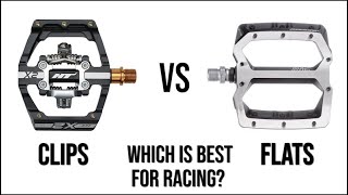 Celebrity Clips VS Flats - Why I Race on Flat Pedals Wealth