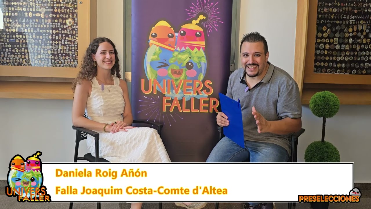 Candidata Mayor Daniela Roig Añón Falla Joaquim Costa Comte d'Altea