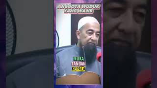 Ustaz Azhar Idrus - Anggota Wuduk Yang Wajib