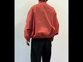 S.F.C / ZIP NYLON SPORTY JACKET (Orenge) / 174cm SIZE L