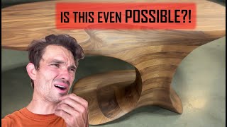 Turning Flat Walnut Boards into Living Curves