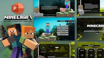 MInecraft Powerpoint | Aesthetic PowerPoint Presentation | FREE TEMPLATE | PREVIEW