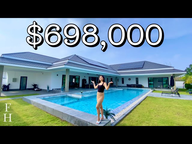 25,000,000 THB ($698,000) Premium Luxury Pool Villa in Hua Hin, Thailand class=