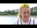 Between 2018 World Rowing Cup II and the 2019 World Rowing Championships, How much will you train?