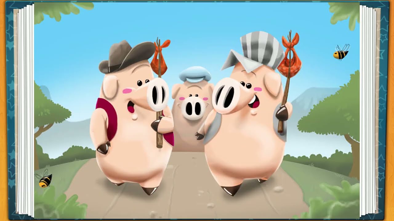 The Three Little Pigs | Multilingual Kids Story