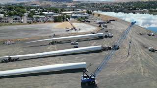 From the air: Final runs out of the port of Lewiston, ID