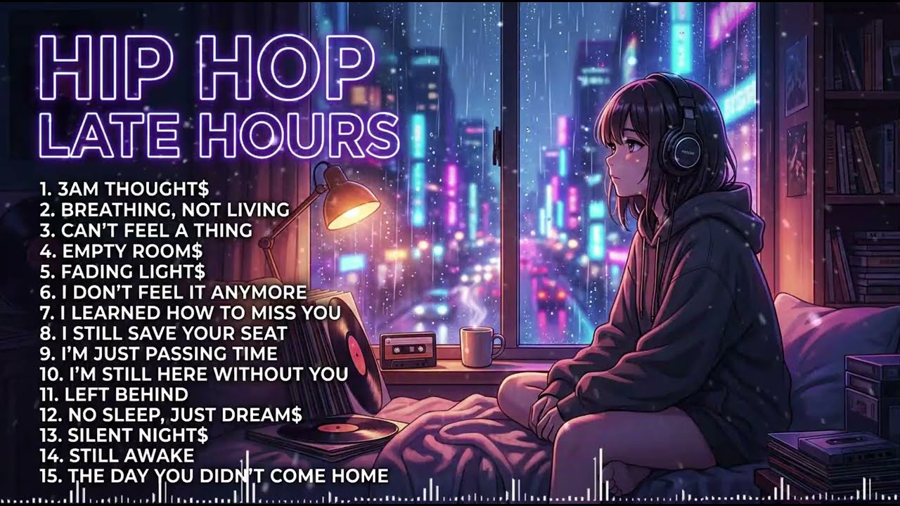 Chill Hip Hop 2026 🚗 Midnight Drive Rap Playlist Paling Enak Didengar Saat Hujan