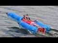 How To Make a Remote Control Bottle Boat - Recycling Plastic Bottles Boat