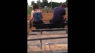 Draft horse two horse hitch
