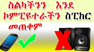 HOW TO USE PHONE AS COMPUTER  SPEAKER screenshot 5