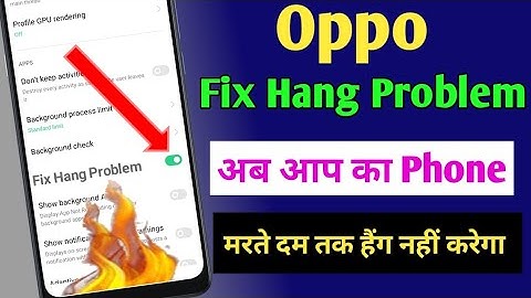 Oppo hang problem solution /how to fix hang problem Oppo /Oppo a15,a15s hang problem solve / 2022