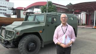 Indo Def 2016: Russian TIGR 4x4 vehicle