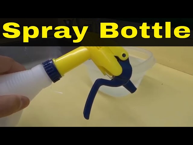 How To Fix A Clogged Spray Bottle-Easiest Method 