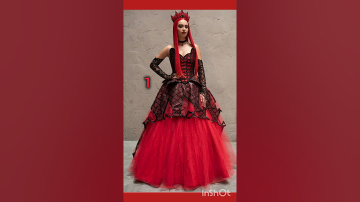Disney Descendants Pick Your Favorite Red Outfit #disneydescendants