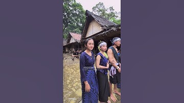 RUMSAH ADA DI ACARA PERNIKAHAN BADUY LUAR #baduy  #baduyluar #pernikahanbaduy #sukubaduy #gadisbaduy