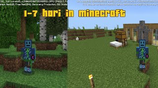 hidup selama 100 hari dalam Minecraft || Minecraft 1-7 hari