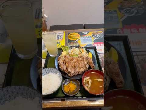 秘密のケンミンSHOWその他テレビ出演多数、長野県塩尻市にある『元祖山賊』で山賊焼定食Cを🤤 #全国美味かったシリーズ #グルメ #ショート