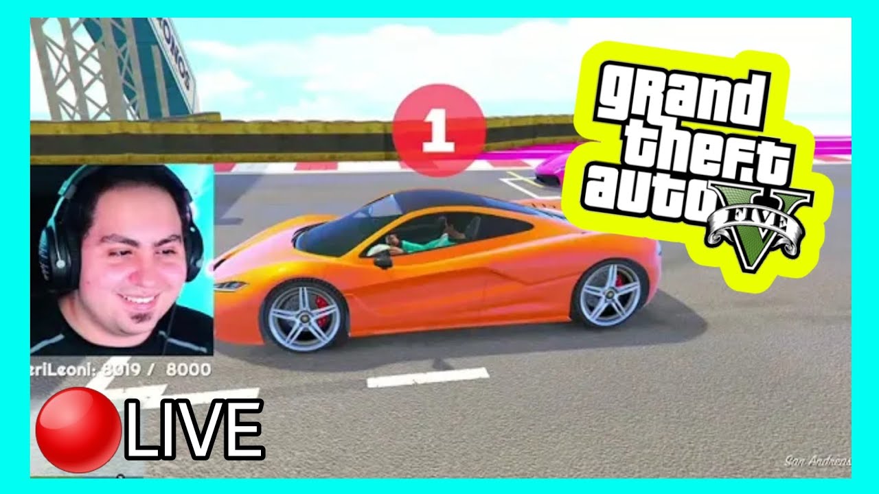 LYON , GARE E RAMPE SU GTA V IN LIVE !! LiveTwitch 🟧LyonWGFLive🟧