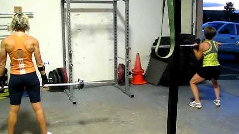 POWER CLEAN FRONT SQUAT PUSH PRESS JERK