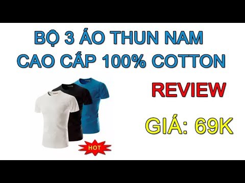 Review BỘ 3 ÁO THUN NAM BODY CỔ TRÒN CAO CẤP 100% COTTON tai lazada | Foci