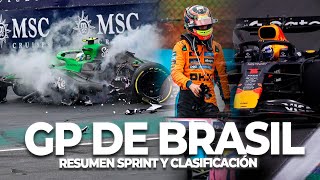 Chaos at Interlagos! Verstappen crashes, Piastri crashes, and Norris dominates | Saturday, Brazil...