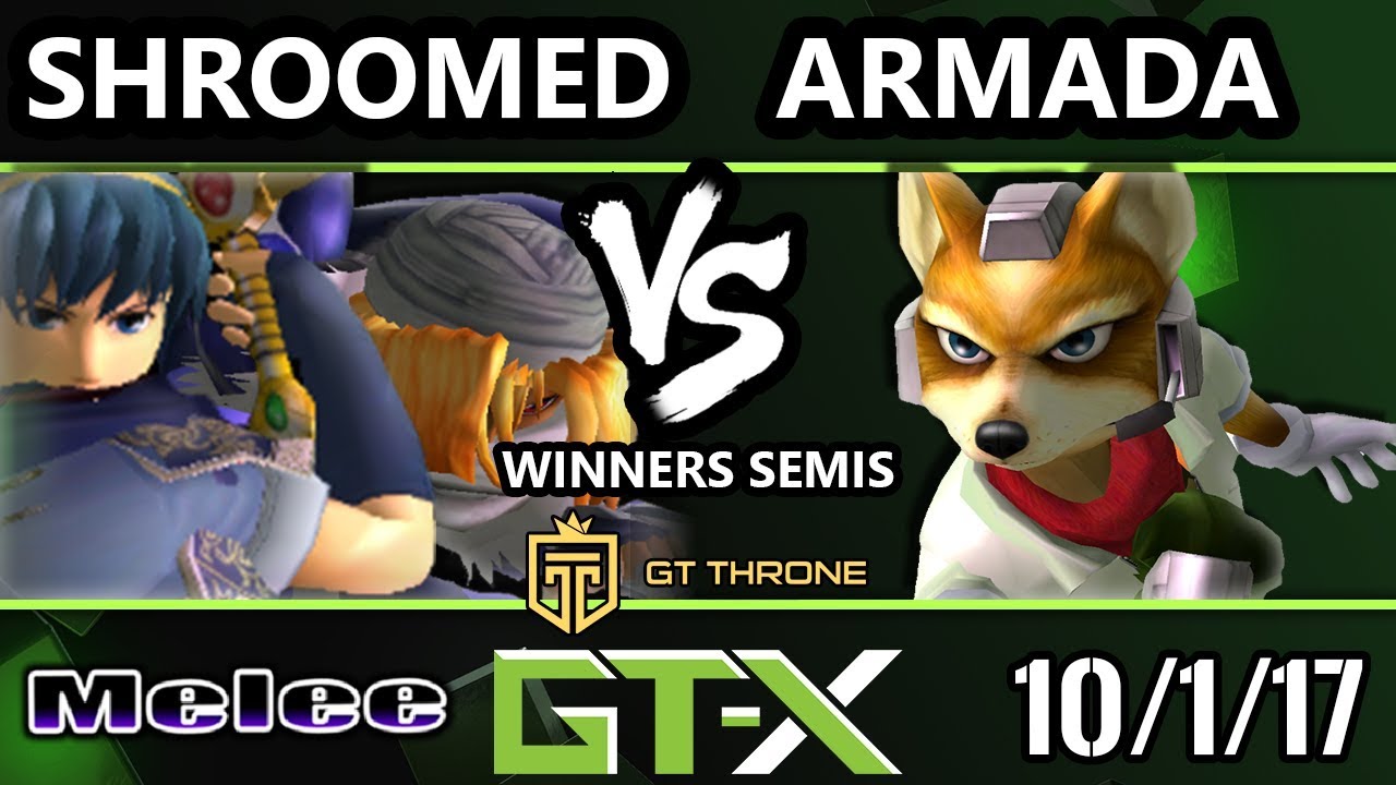 GTX 2017 Melee - [A]rmada (Fox) vs IMT | Shroomed (Sheik, Marth) - SSBM W.Semis