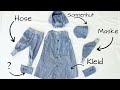 6 DIY Upcycling Nähideen aus alten Herrenhemden | Mundschutz, Kleid, Pumphose nähen | THRIFT FLIP