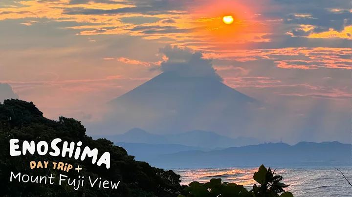 The Most INSANE Mount Fuji View on Enoshima Island 😳 | Japan Day Trip Vlog
