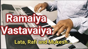 Ramaiya Vastavaiya | Keyboard Instrumentals @learnkeyboard By Rajkumar Laha