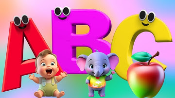 NEW 3D ABC Phonics Song with TWO Words Plus Many More Videos - ChuChu TV Toddler Learning Videos