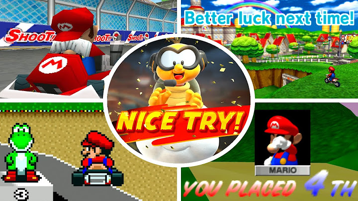 Evolution of Losing in Mario Kart (1992 - 2025)