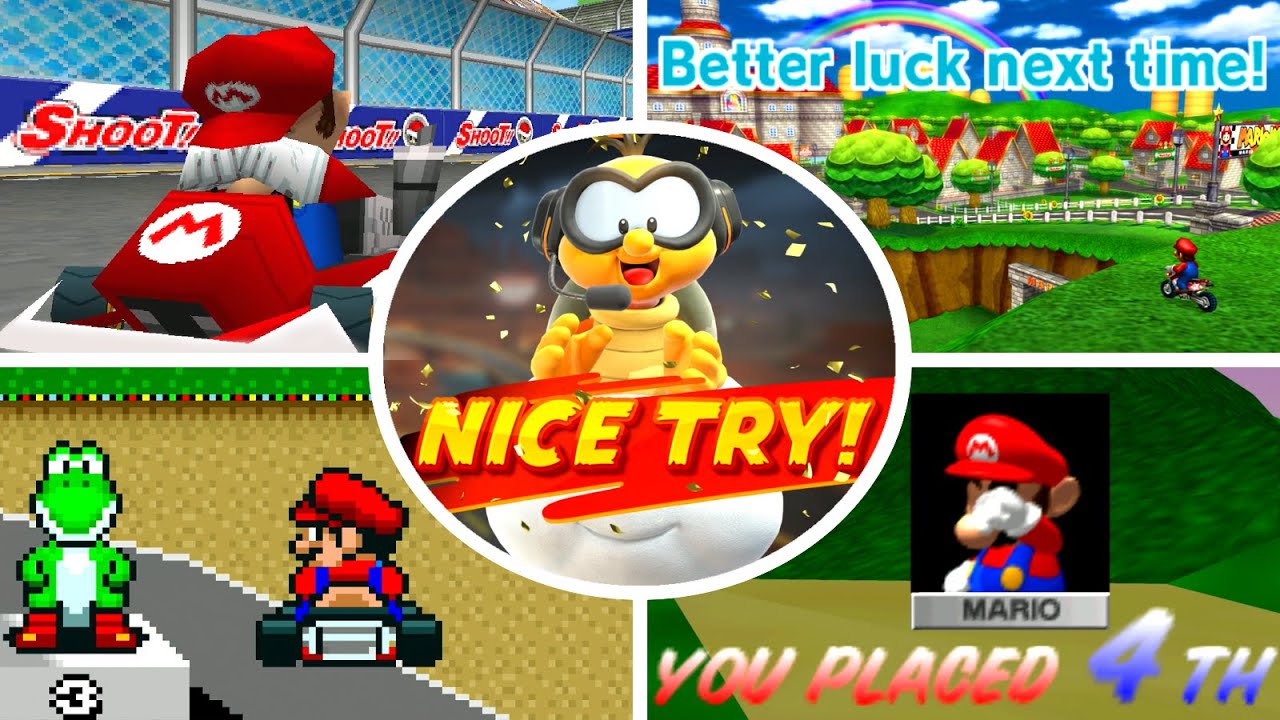 What Happens When You Finish a Cup in Last Place in Mario Kart? (1992 - 2026)